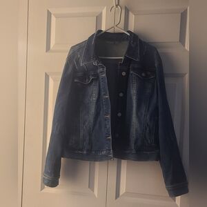 New York & Company Size XXL Dark Blue Jean Jacket - EXCELLENT CONDITION